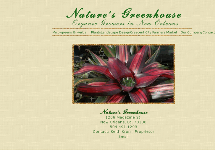 www.naturesgreenhousellc.com