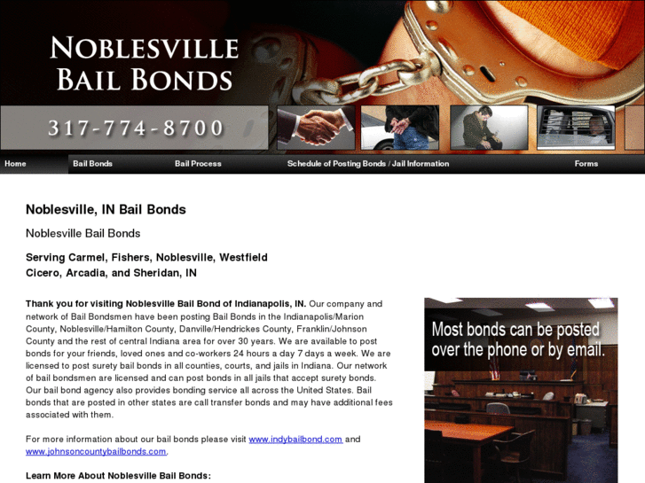 www.noblesvillebailbonds.com