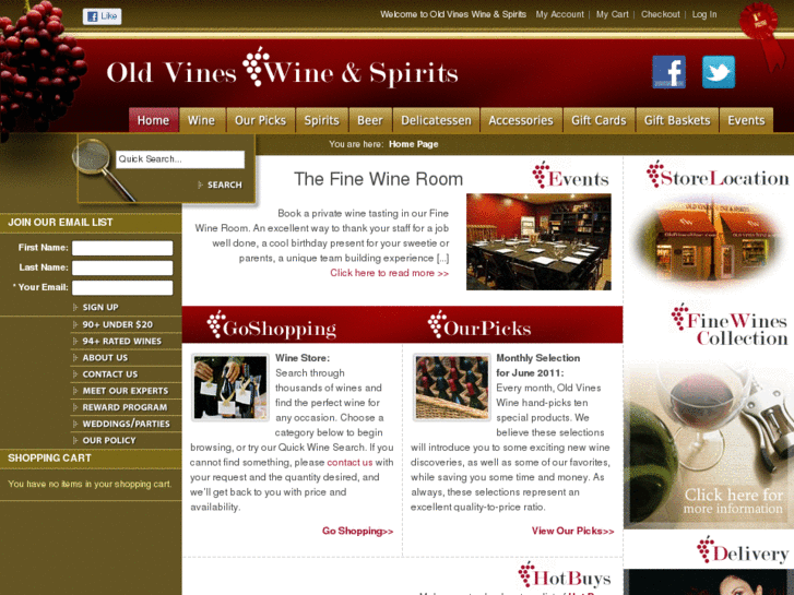 www.oldvineswineandspirits.com