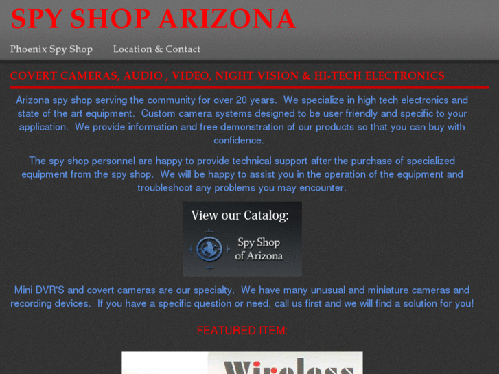 www.spyshopofarizona.com