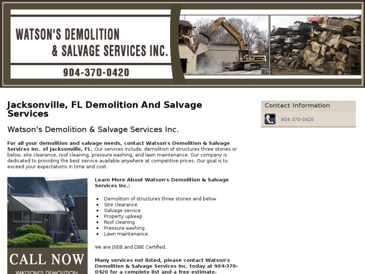 www.watsonsdemolitionandsalvage.com