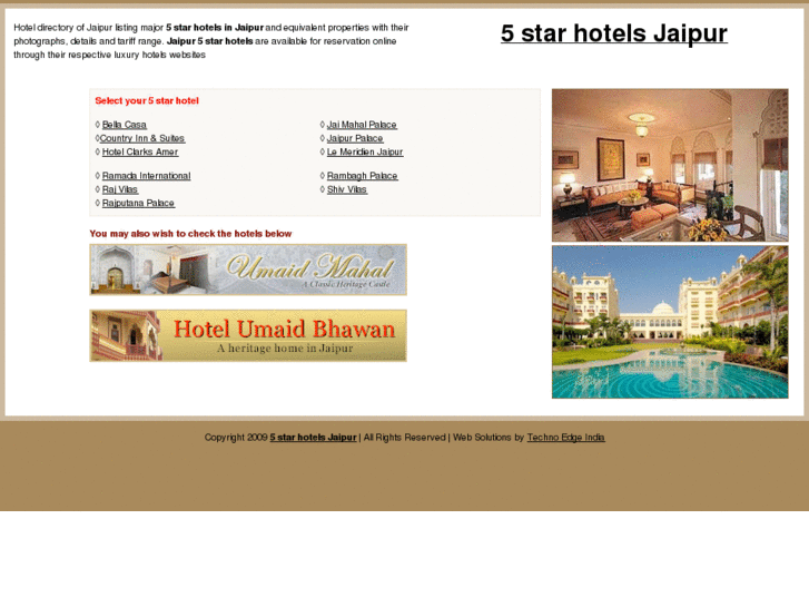 www.5starhotelsjaipur.com