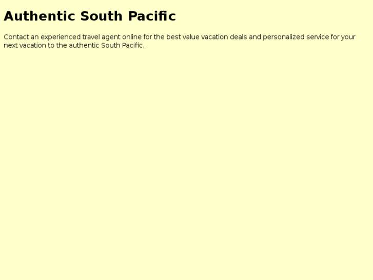 www.authentic-southpacific.com