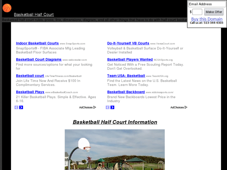 www.basketballhalfcourt.com