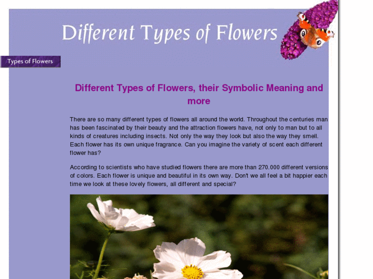 www.different-types-of-flowers.com