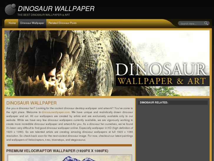 www.dinosaurwallpaper.net