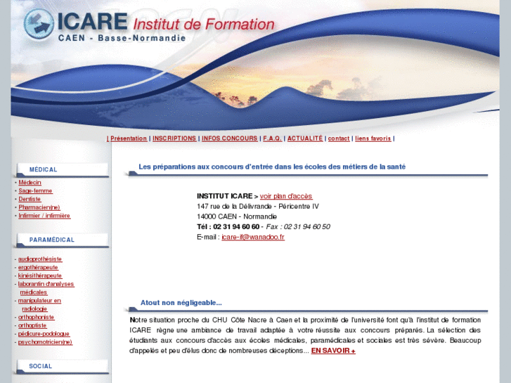 www.icare-prepaconcours.com