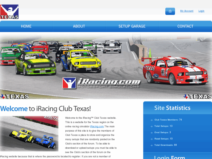 www.iracingclubtexas.com