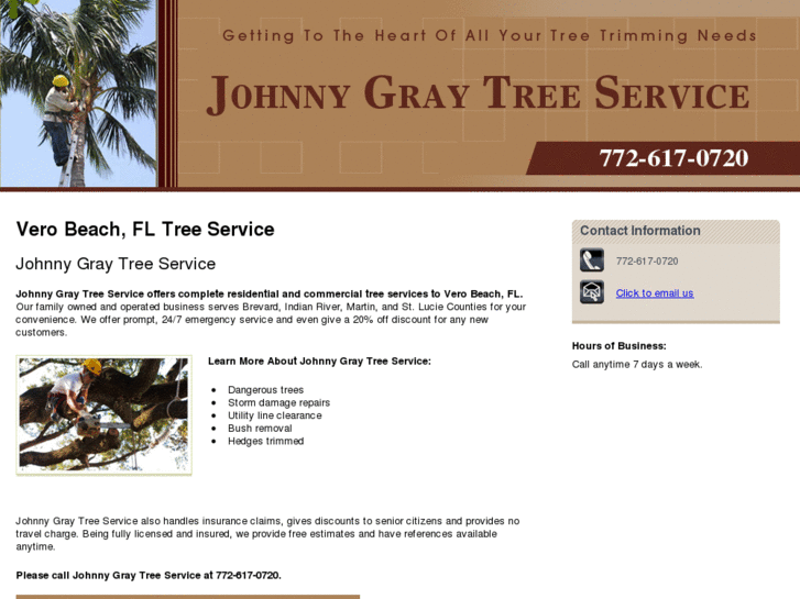 www.johnnygraytreeservice.com
