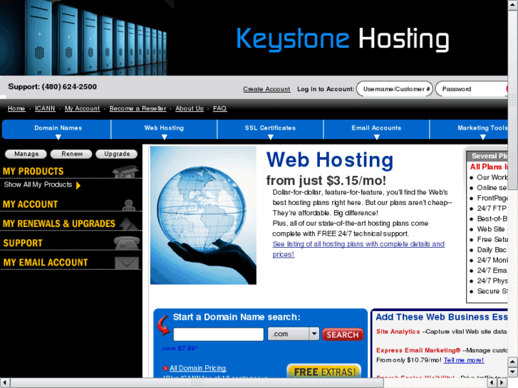 www.keystonehosting.net