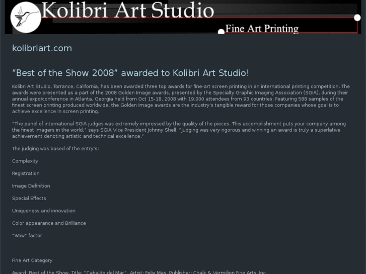 www.kolibriart.com