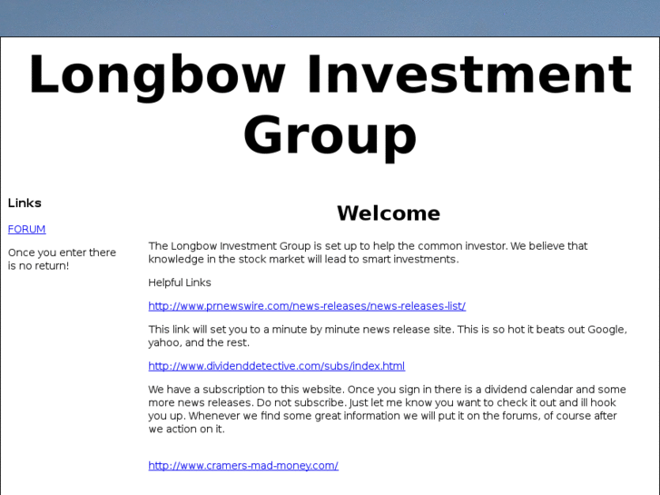 www.longbowinvestmentgroup.info