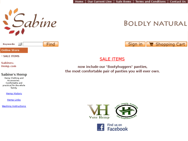 www.sabines-hemp.com