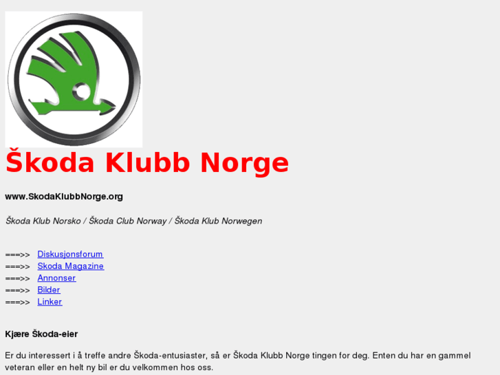 www.skodaklubbnorge.org