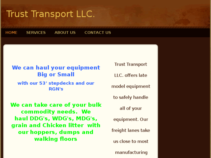 www.trusttransport.net