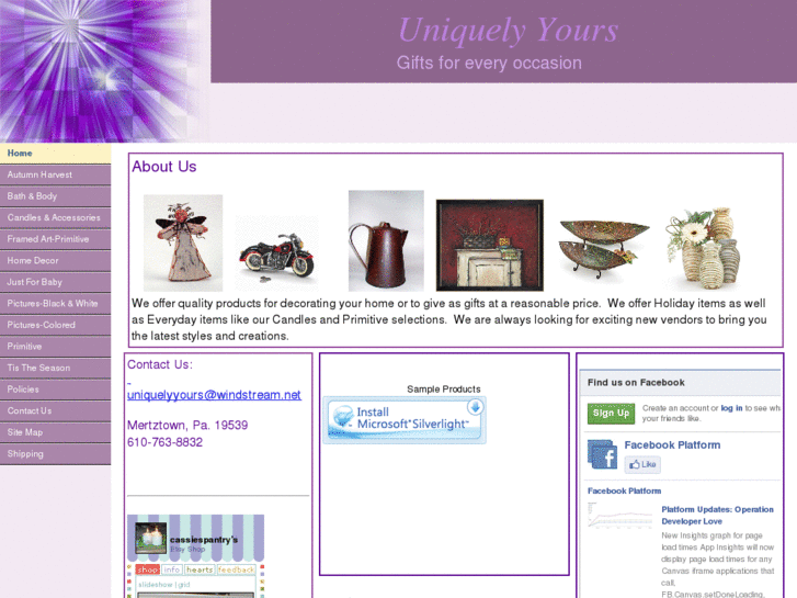 www.uniquelyyoursgifts.net