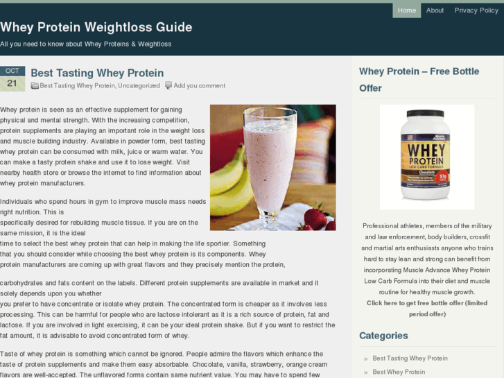 www.wheyproteinweightlossguide.com