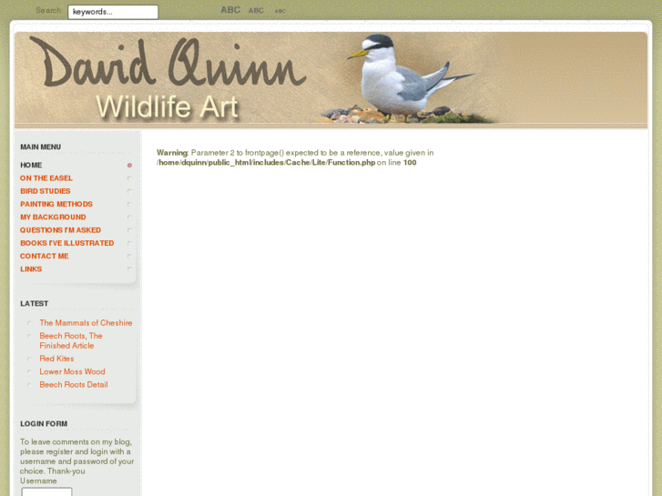 www.davidquinnwildlifeart.com