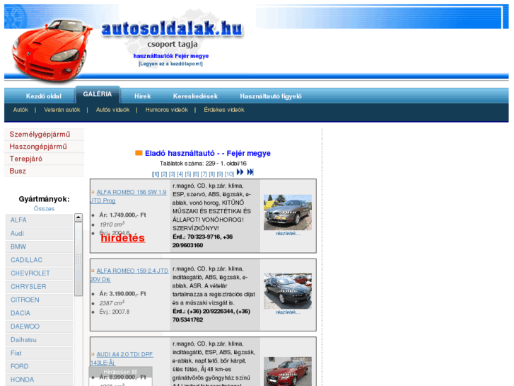 www.fejerautok.hu