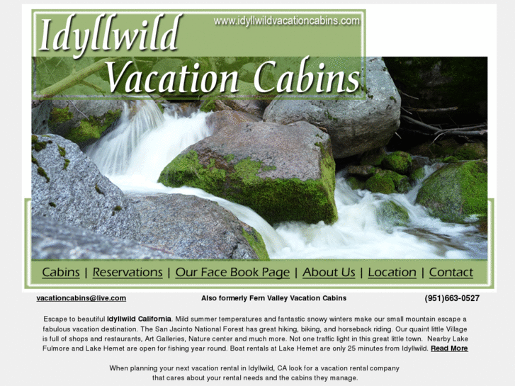 www.fernvalleyvacationcabins.com