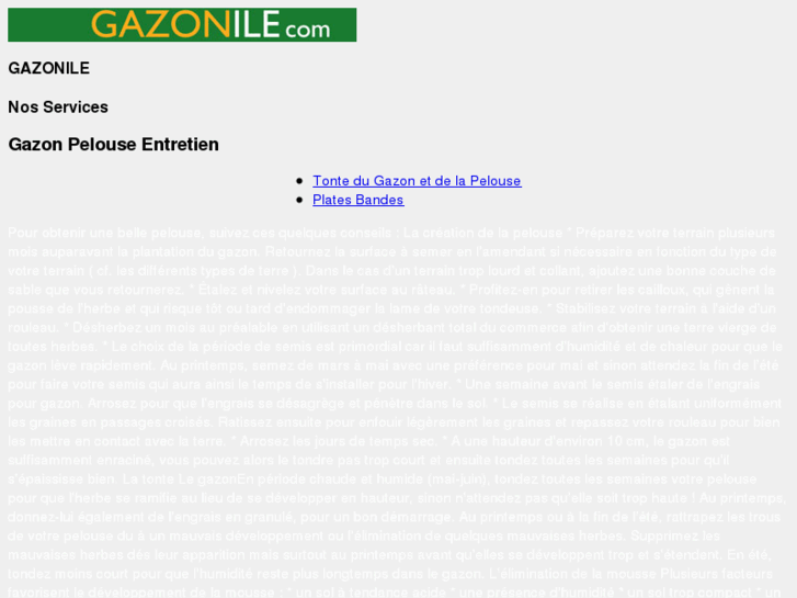 www.gazonile.com