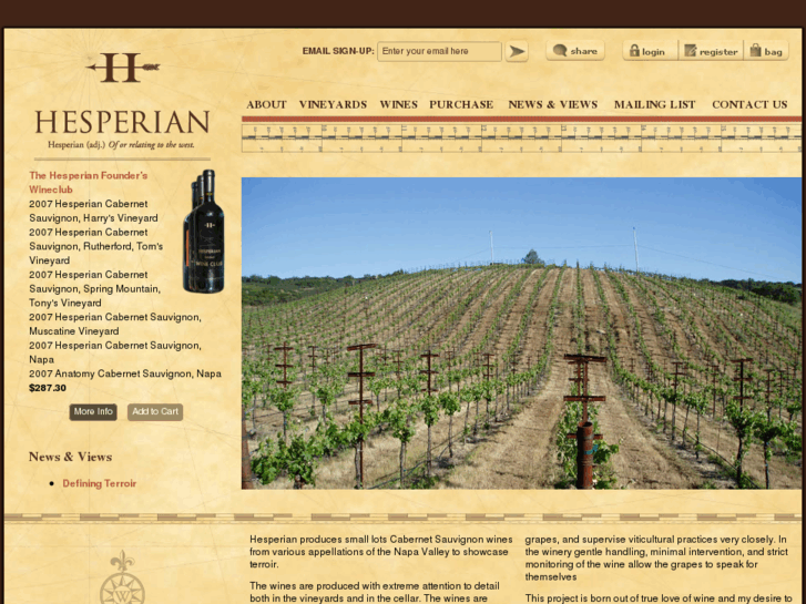 www.hesperianwines.com