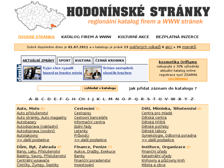 www.hodoninske-stranky.cz