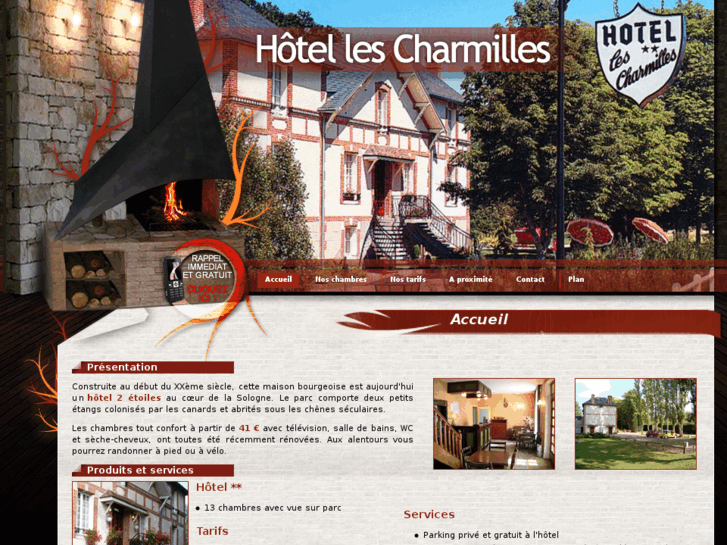 www.hotel-les-charmilles.com