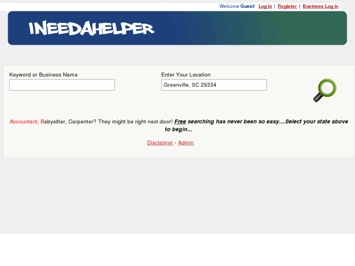 www.ineedahelper.com