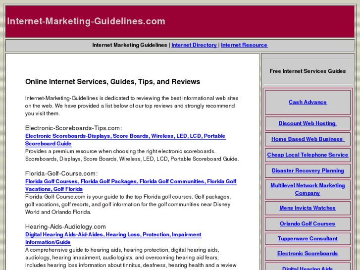www.internet-marketing-guidelines.com