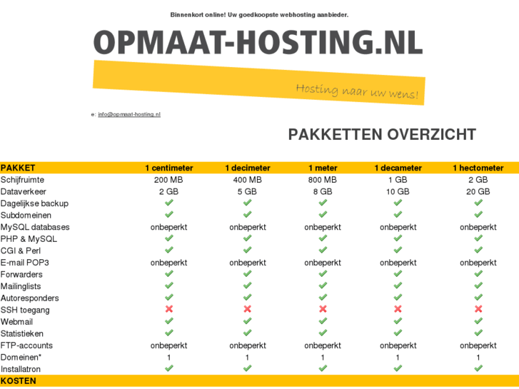 www.opmaat-hosting.nl