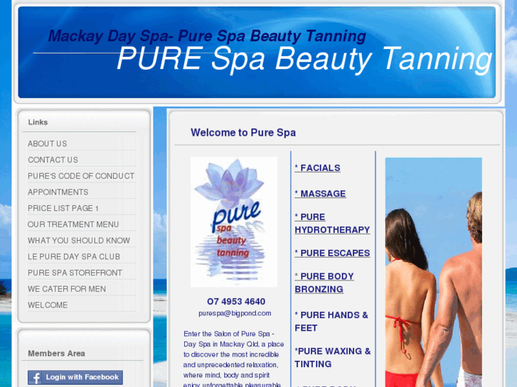 www.purespabeautytanning.com