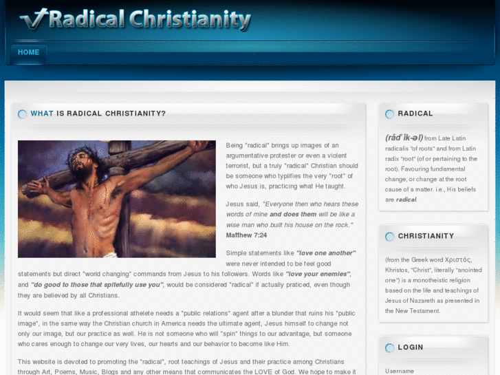 www.radicalchristianity.biz