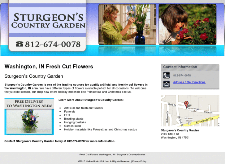 www.sturgeonscountrygardenfloral.com