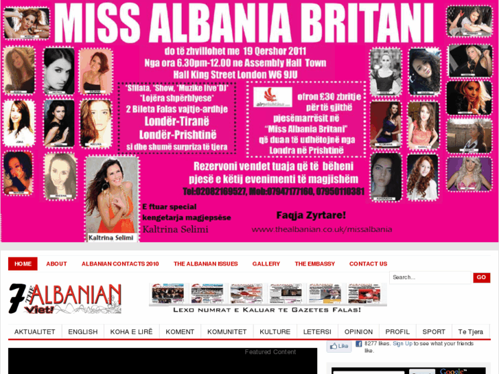 www.thealbanian.co.uk