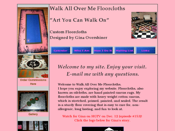 www.walkallovermefloorcloths.com