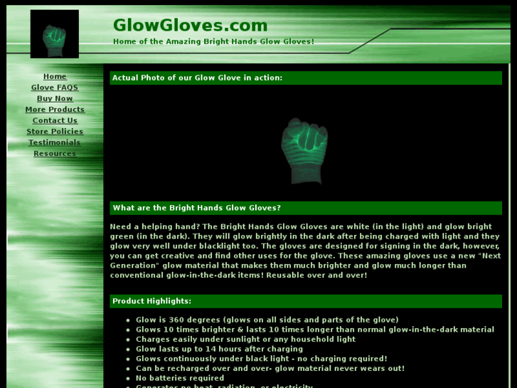 www.glowgloves.com