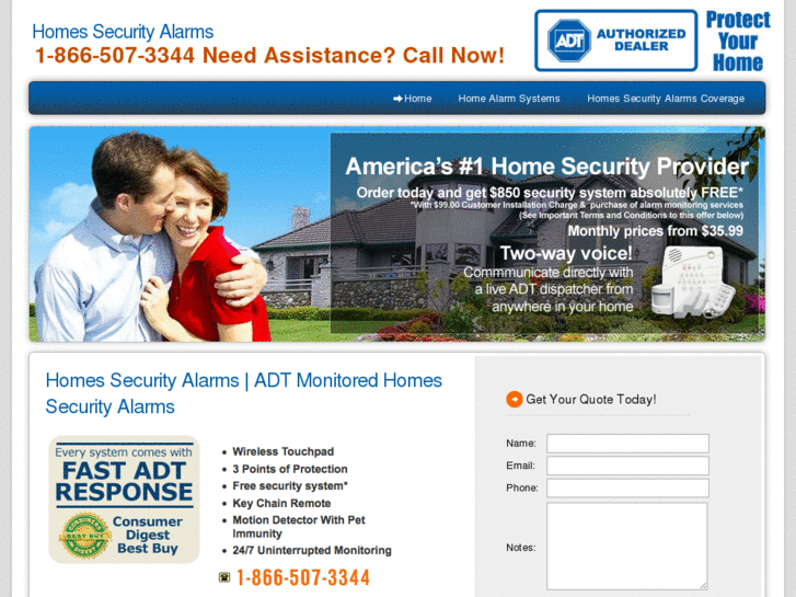 www.homessecurityalarms.net