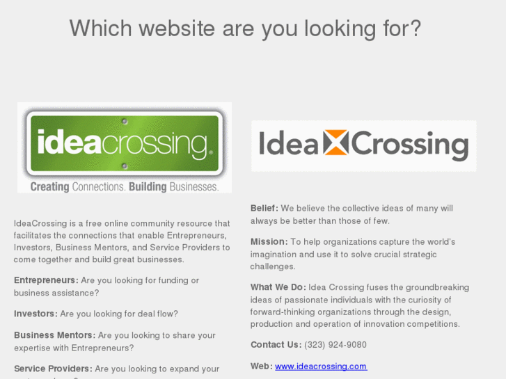 www.ideacrossing.net