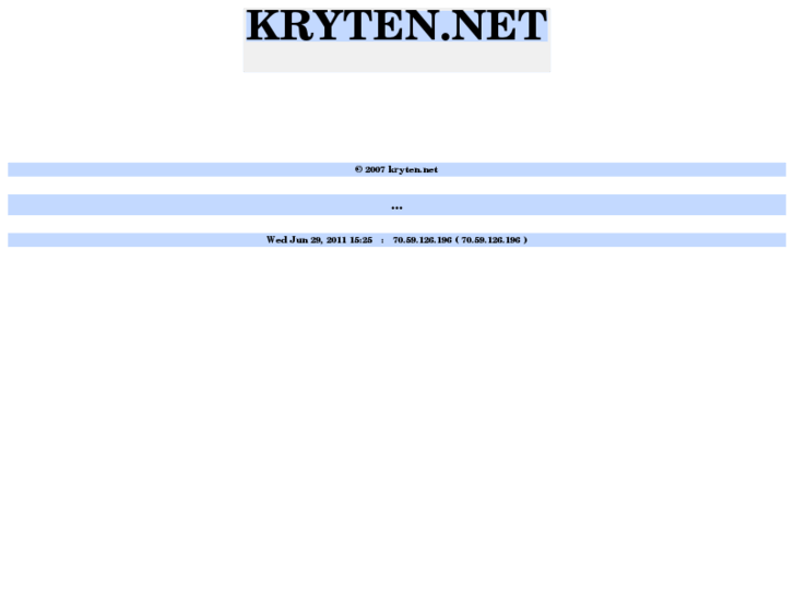 www.kryten.net