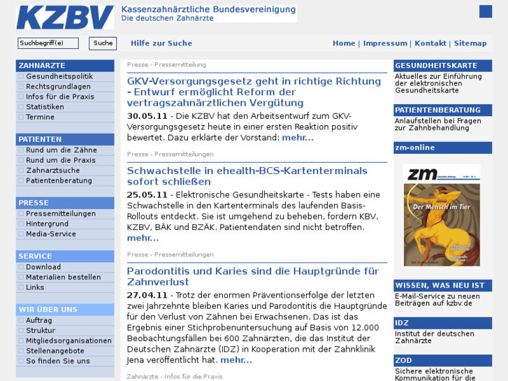 www.kzbv.de