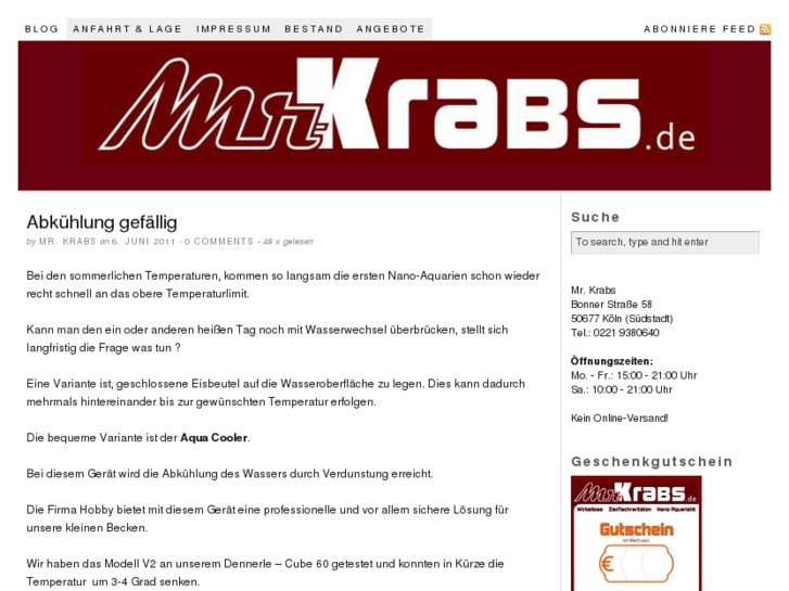 www.mr-krabs.de