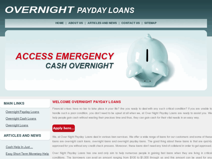 www.overnightpaydayloans.us