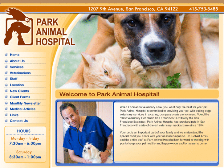 www.parkanimalvetsf.com