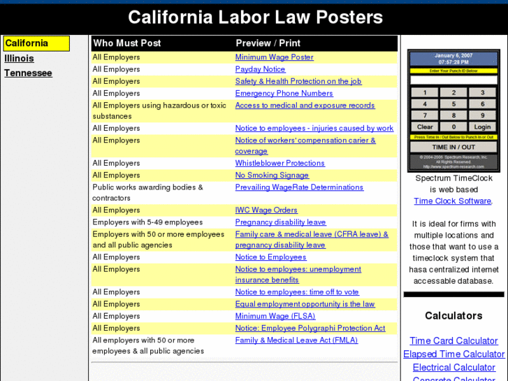 www.state-labor-law-poster.com