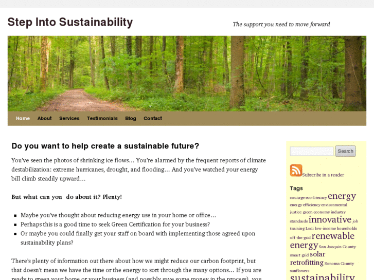 www.stepintosustainability.com