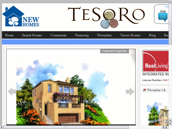 www.tesoronewhomes.com