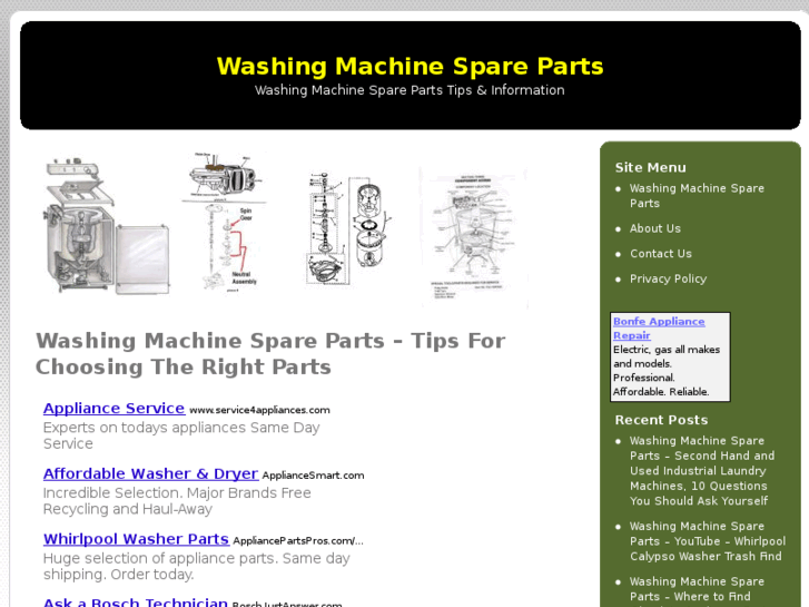 www.washingmachinespareparts.org