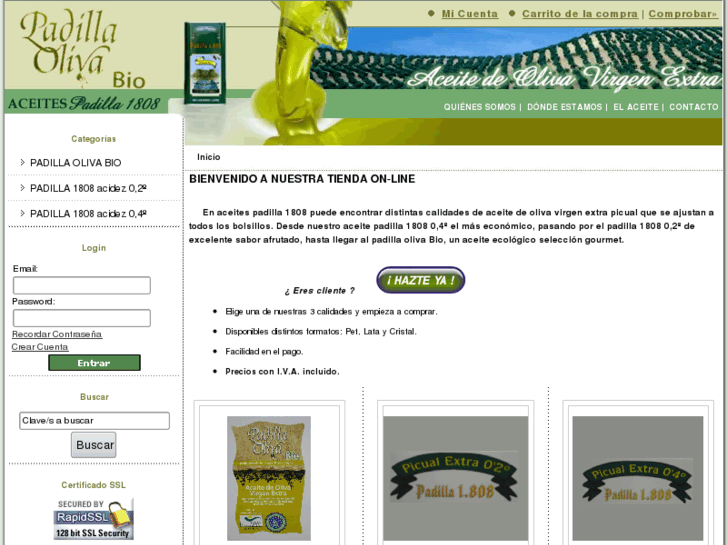 www.aceitespadilla.es