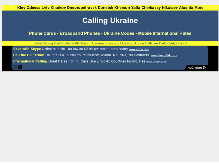 www.callingukraine.com